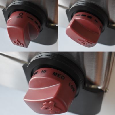 Four à pizza à gaz 4800W Cuisson pierre réfractaire 250 à 400-C Spatule Incluse KEMPER