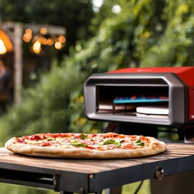 Four à pizza à gaz à rotation automatique - Effesto