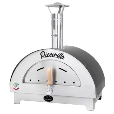 Four à pizza Inox Cuisson 5mn 400-C en 15mn Four à bois Italien BELLANAPOLI
