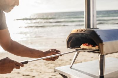 Four Pizza Multi-Combustibles Portable - Four à Pizza Extérieur à Bois Gaz ou Charbon de Bois