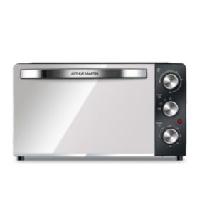 Four posable 30l 1500w noir/inox Arthur Martin AMF30L