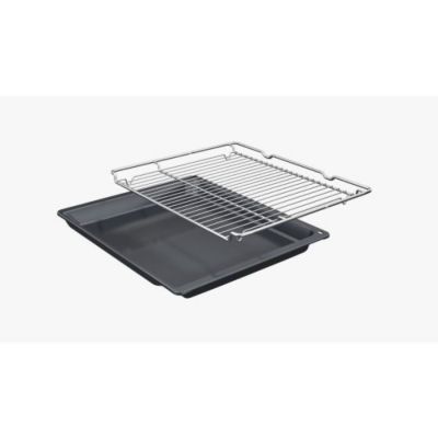 Four pyrolyse - SIEMENS IQ300 - HB574ABR3F - Noir - 7 modes de cuisson - 59,5 x 59,4 x 54,8 cm