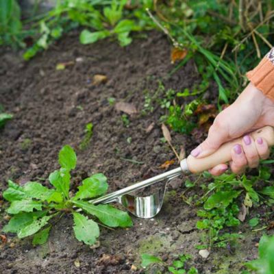 Fourchette de jardinage avec levier