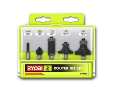 Fraise à queue Ryobi RAKRBS5 ø6 mm 5 pièces