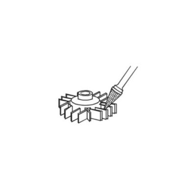 Fraise carbure conique pointue 10 x 20mm longueur 60mm - HANGER - 151610