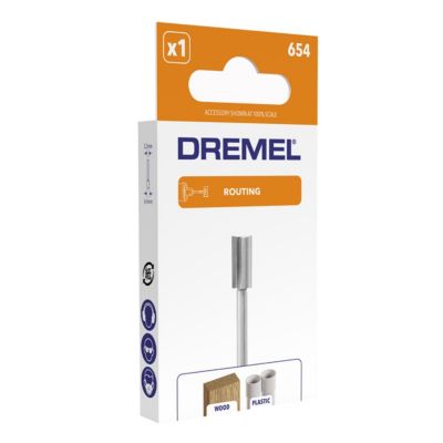 Fraise droite à rainurer Dremel Ø6,4 mm