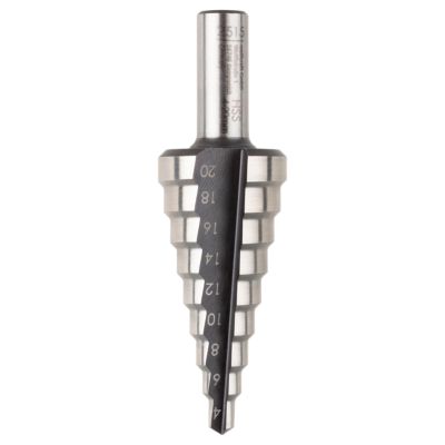 Foret étagé HSS Bosch Professional – Diamètre 4-20mm, Queue Hexagonale 2608597524