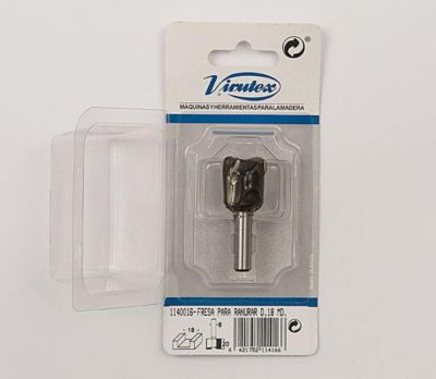 Fraise à rainurer  D.18 MD VIRUTEX-
