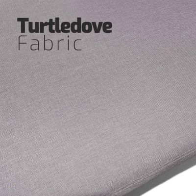 Frankystar Istanbul coffre ottoman 42L banc capitonne tissu grigio siderale