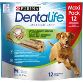 Friandise Dentalife pour chien Maxi ( 25 à 40kg) x 426g