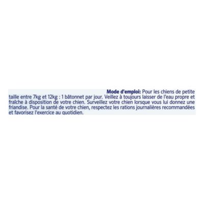 Friandise Dentalife pour chien Mini ( 7à 12kg) 345g