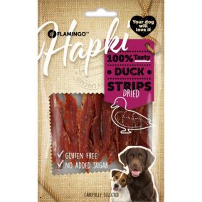 Friandises Hapki Lanières Canard 85 g pour chien