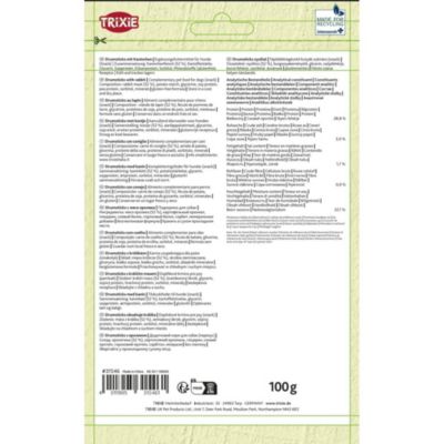 friandises Os snack enrobé de viande de lapin 100 g pour chien