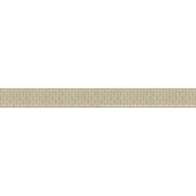 Frise adhésive autocollante 5 cm X 300 cm, décor chic baroque beige et marron clair.