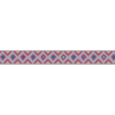 Frise adhésive multicolore motif tribal, 10 cm x 300 cm - Décoration murale