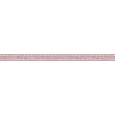 Frise adhésive rose clair, ondulation rose foncé, style géométrique, 5 cm x 300 cm, décoration intérieure