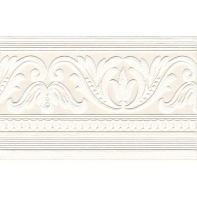 frise arabesque coloris blanc castorama
