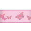 Frise expansée Lutece Papier Peint Papillon rose
