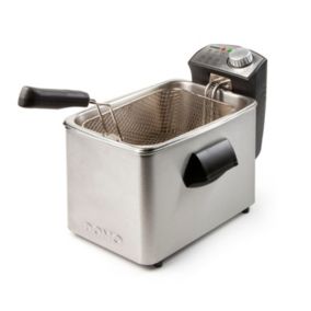 Friteuse 4l 3000w inox/noir Domo DO458FR