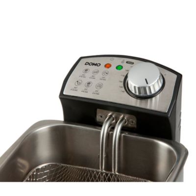Friteuse - DOMO - DO458FR - 4 litres - 3000W - Température variable - Minuterie