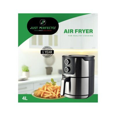 Friteuse à double bouton de contrôle 1400W 4L Just Perfecto JL-05