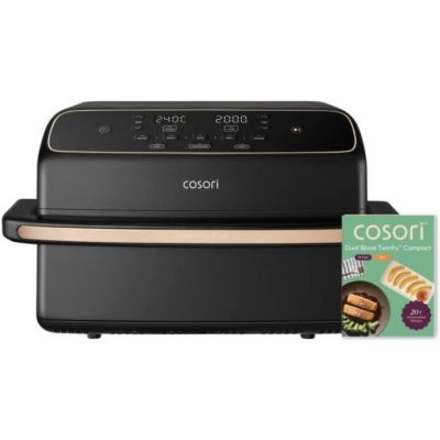 Friteuse Electrique  sans huile COSORI - Air Fryer Dual Blaze Twinfry Compact - Capacité 8,6L - 2700 W - Noir