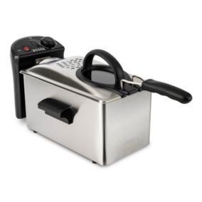 Friteuse électrique HKoeNIG - DFX300 - 3 L - 2100 W - Acier inoxydable
