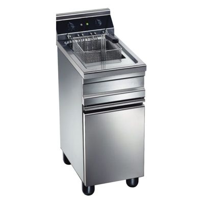 Friteuse électrique sur coffre - 1 bac 20 litres - 12 kW - Furnotel ...