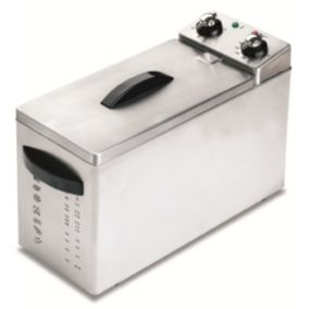 Friteuse professionnelle 4l 3200w + filtre + minuterie Roller Grill RFN4IC