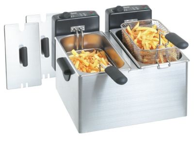 Friteuse professionnelle à poser mini II - 2 x 4 Litres - Bartscher