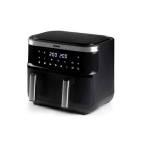 Friteuse sans huile 2x4l 2850w noir Domo DO537FR