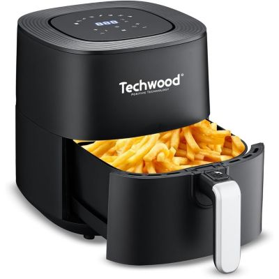 Friteuse sans huile AirFryer Techwood TFR-556SHD 1700W Capacité 5.5L - 1.5 Kg de frites