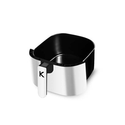 Friteuse Sans Huile De 6.5l 8 Programmes Airmed6 White De Kitchencook