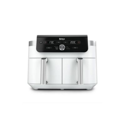 Friteuse sans huile Ninja Foodi Max DualZone 6 en 1 9,5 L DZ901EUWH blanc 2 tiroirs