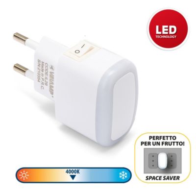 FROOT: veilleuse LED avec interrupteur ON/OFF. Blanc