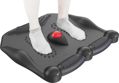 FT02 Tapis anti fatigue ergonomique Soulage les douleurs aux pieds jambes dos Idéal pour le télétravail Duronic