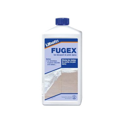 FUGEX - Nettoyant à base de solvants pour décaper les joints époxy - Lithofin - 1 L