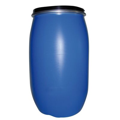 Fut en PEHD coloris bleu l.4,8 x H.8 cm 120L Interplast
