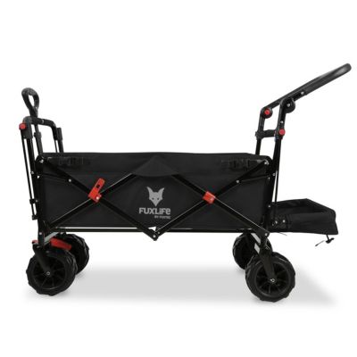 FUXLIFE by FUXTEC FX-CTB800 Chariot de Plage Noir