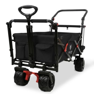 FUXLIFE by FUXTEC FX-CTB800 Chariot de Plage Noir