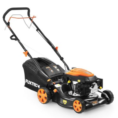 Fuxtec tondeuses a gazon thermiques noir 146 cm3 420 mm 400 m2 2600 W
