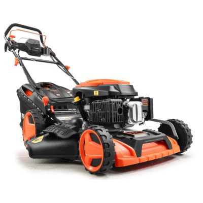 Fuxtec tondeuses a gazon thermiques orange 1001 m2 510 mm 196 cm3