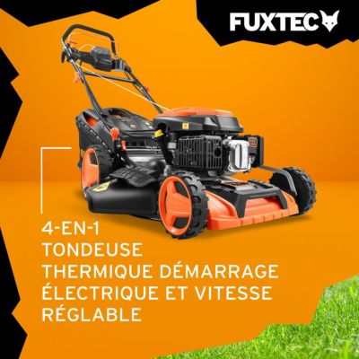 Fuxtec tondeuses a gazon thermiques orange 1001 m2 510 mm 196 cm3
