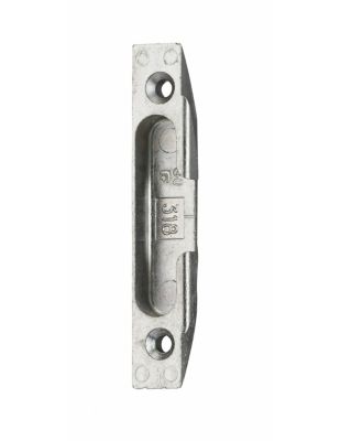 Gâche galet encastrable réversible pour porte d'entrée, 90x16x11mm, 0-0318-00-0-1 - FERCO by THIRARD