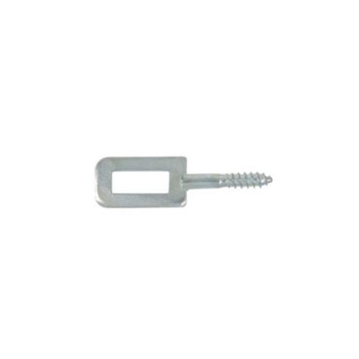 Gâche à visser arrêt à paillette 6x60mm zingué - TORBEL - 9202122