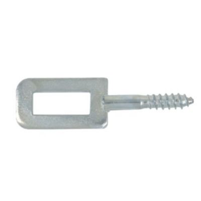 Gâche à visser arrêt à paillette 6x60mm zingué - TORBEL - 9202122