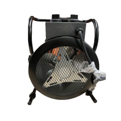 Générateur Air Chaud Electrique Portable 3000W - Chauffage Soufflant Chantier Ventilation Thermostat Atelier Garage Kemper