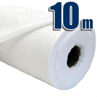 Géotextile polyester 150g/m² (10 m x 1 m). Tissu non tissé pour la ...