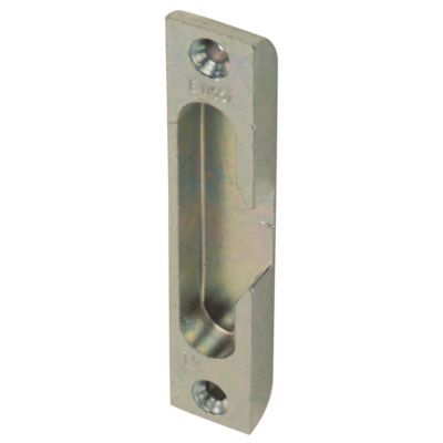 Gâche galet Ferco à encastrer réversible l.18 x h.90 mm