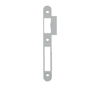 Gâche plate 15/10 2 empennages par serrure encastrée